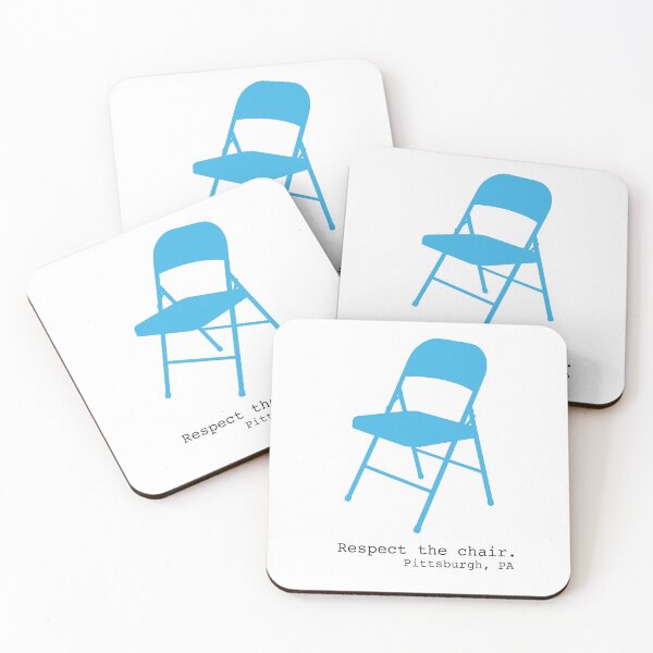 Item preview, Respect the Chair - Pittsburgh (blue) designed and sold by MajesticEyesore.