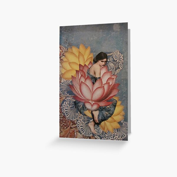 Indigo Greeting Card