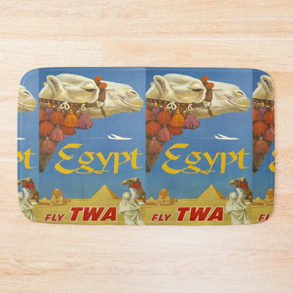 Item preview, Egypt vintage travel poster designed and sold by stickart-marek.