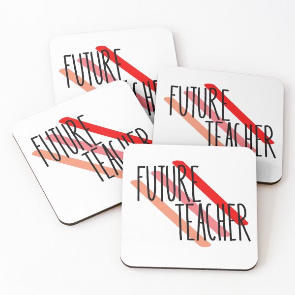 Item preview, Red Themed Stripes Future Teacher designed and sold by aliciawilson.