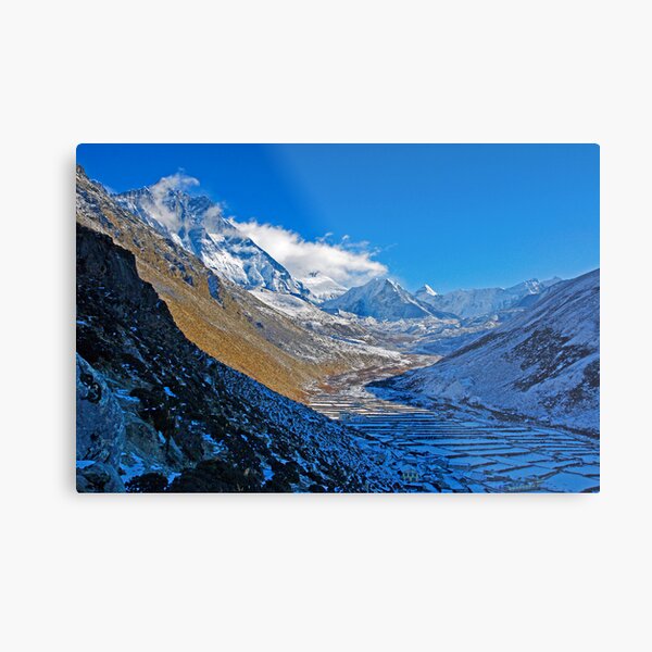 Dingboche Vista Metal Print