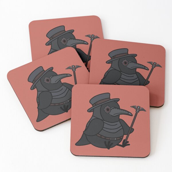 Item preview, plague doctor bird designed and sold by MarshallArts42.