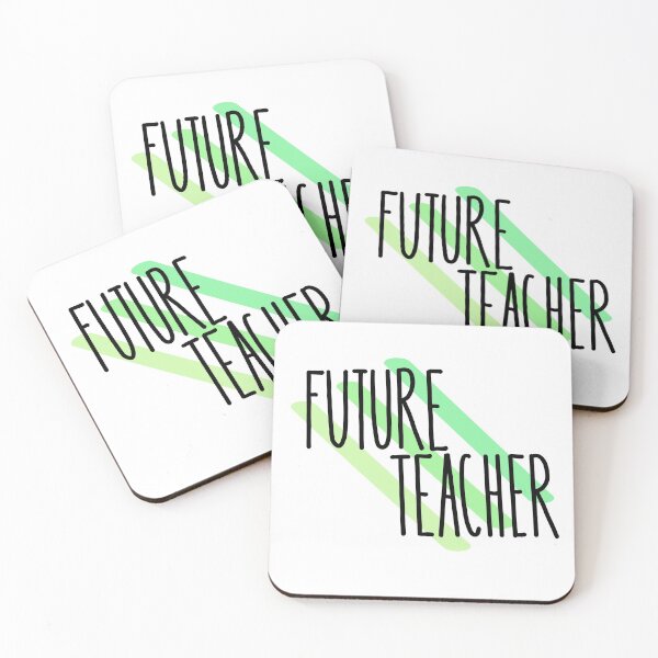 Item preview, Green Themed Stripes Future Teacher designed and sold by aliciawilson.