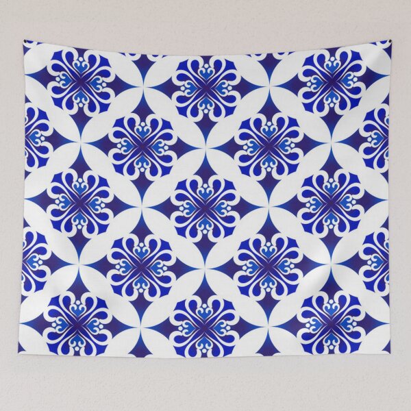 Item preview, Beautiful Blues Abstract Pattern designed and sold by pugmom4.