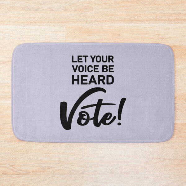Item preview, Let Your Voice Be Heard Vote designed and sold by Amy VanMeter.