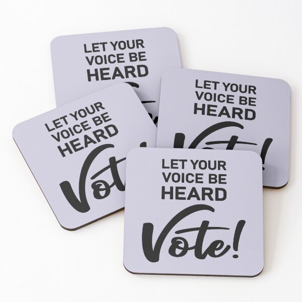 Item preview, Let Your Voice Be Heard Vote designed and sold by Amy VanMeter.