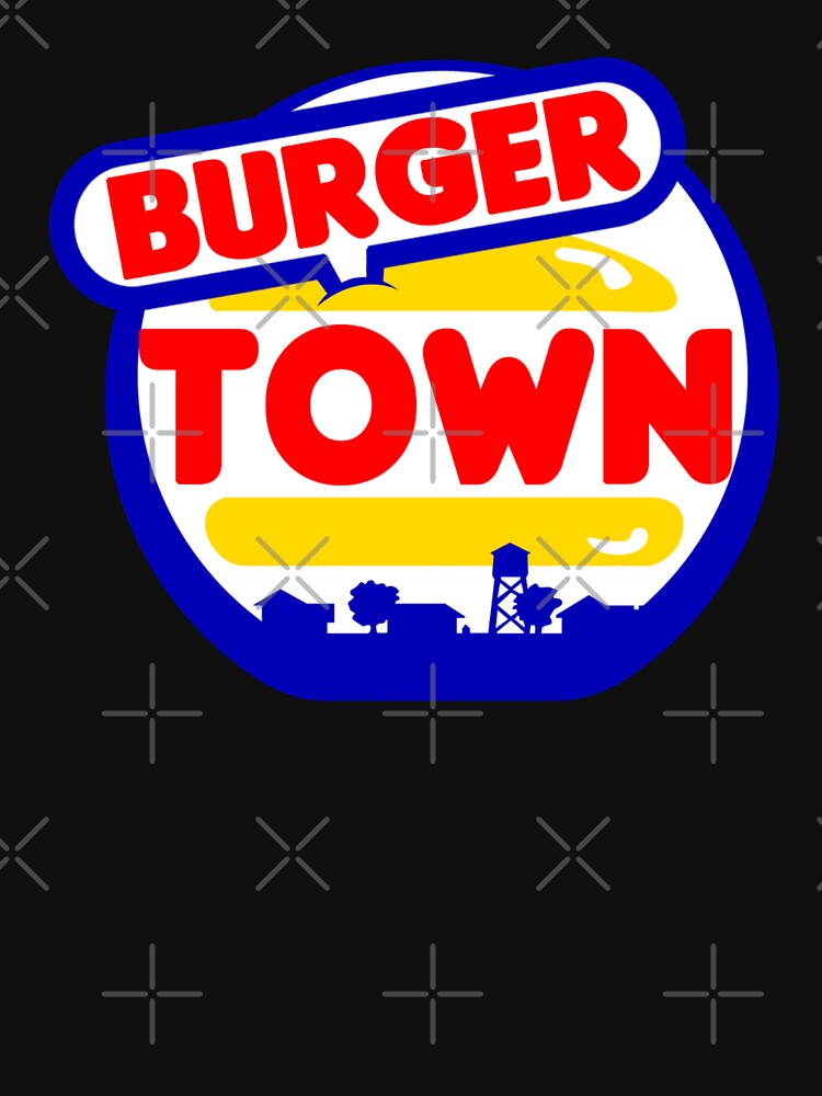 "Warzone Burger Town" Tshirt by DragonGFX Redbubble