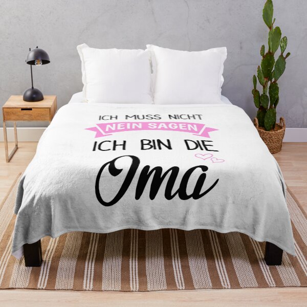 Artikelvorschau, Ich Muss Nicht Nein Sagen Ich Bin Oma entworfen und verkauft von khornholio.