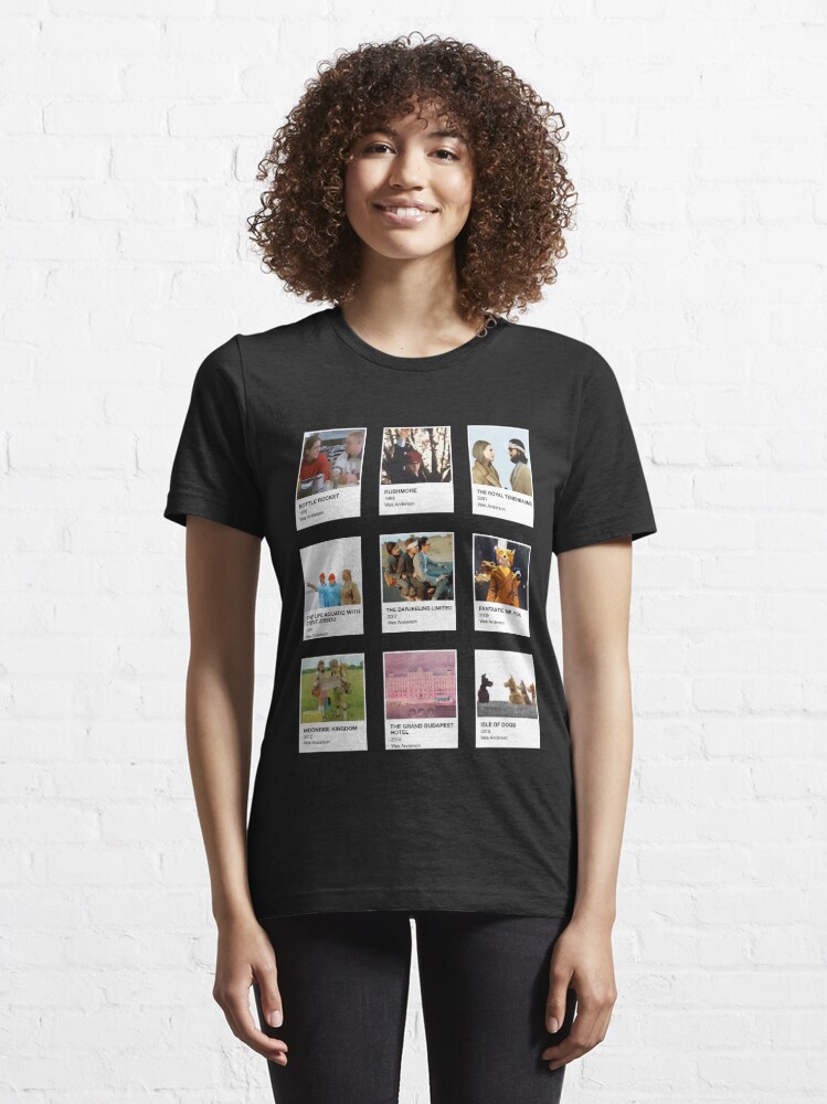 wes anderson movie t shirts