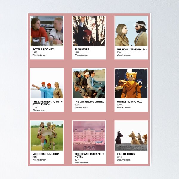Item preview, Pantone Wes Anderson designed and sold by cinemafanatic.