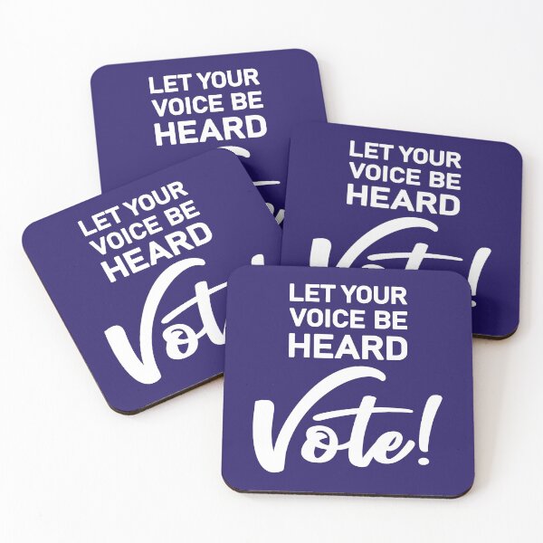 Item preview, Let Your Voice Be Heard Vote designed and sold by Amy VanMeter.
