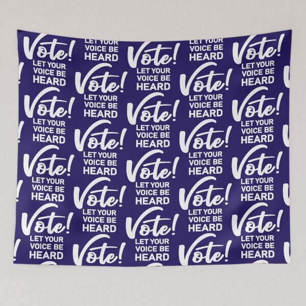 Item preview, Let Your Voice Be Heard Vote designed and sold by Amy VanMeter.