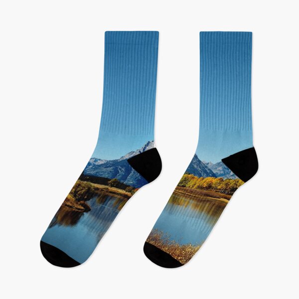 Item preview, White mountain autumn trees lake designed and sold by gbgvphotography.