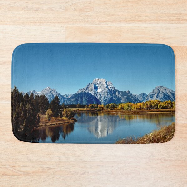 Item preview, White mountain autumn trees lake designed and sold by gbgvphotography.