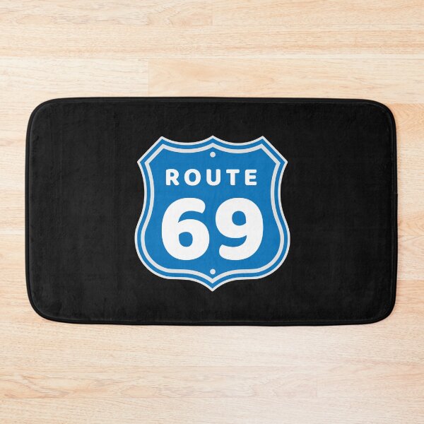 Item preview, ROUTE 69 Blue Graphic designed and sold by OmohLifestyle.