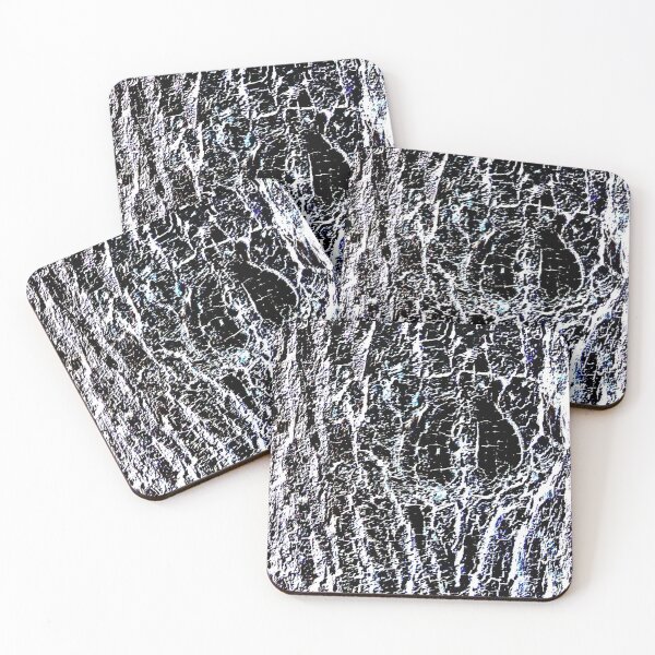 Item preview, Digital Black-White Tree Bark designed and sold by GrudleBay.