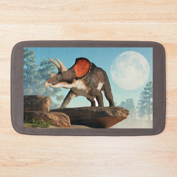 Item preview, Triceratops on a Cliff designed and sold by Daniel Eskridge.