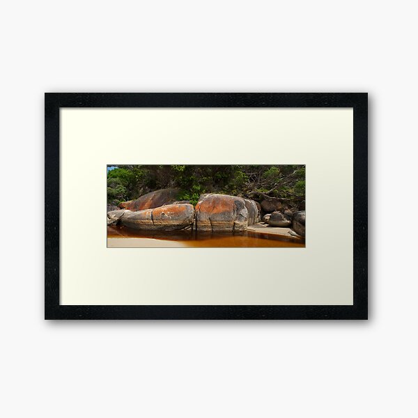 Tidal River, Wilsons Promontory National Park Framed Art Print