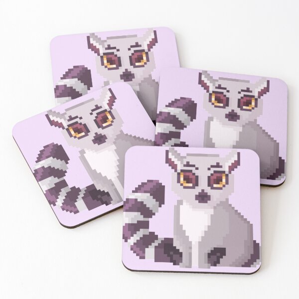 Item preview, Pixelated Raccoon girl designed and sold by HopeDetour.