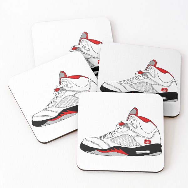 Item preview, J5 - Fire Red designed and sold by Tee4Daily.