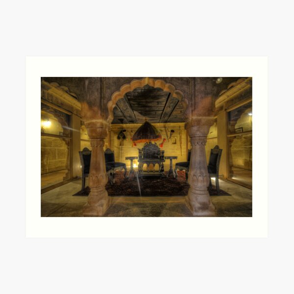 Inside Jaisalmer Fort Art Print
