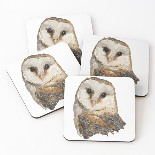 Item preview, Barn owl designed and sold by obscurite.
