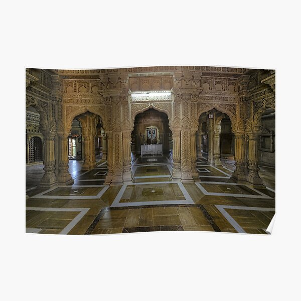 Jain Temple Poster