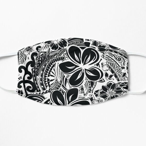 Savaii Polynesian Tribal Threads Flat Mask