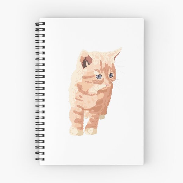 Item preview, Gato atigrado naranja designed and sold by cinnamondrawing.