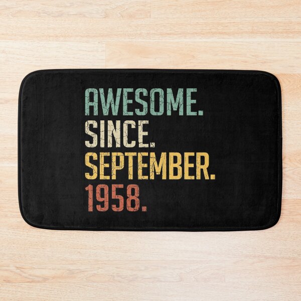 Item preview, Awesome Since September 1958 62nd Birthday Gift 62 Years Old Vintage September 1958 designed and sold by Takatv.