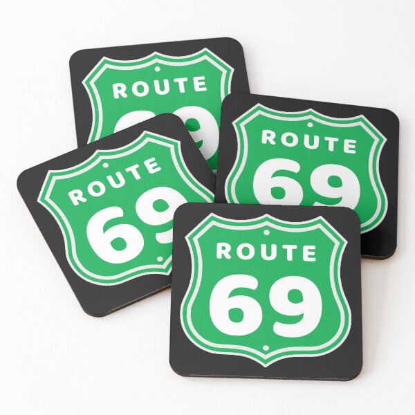 Item preview, ROUTE 69 Green Graphic designed and sold by OmohLifestyle.