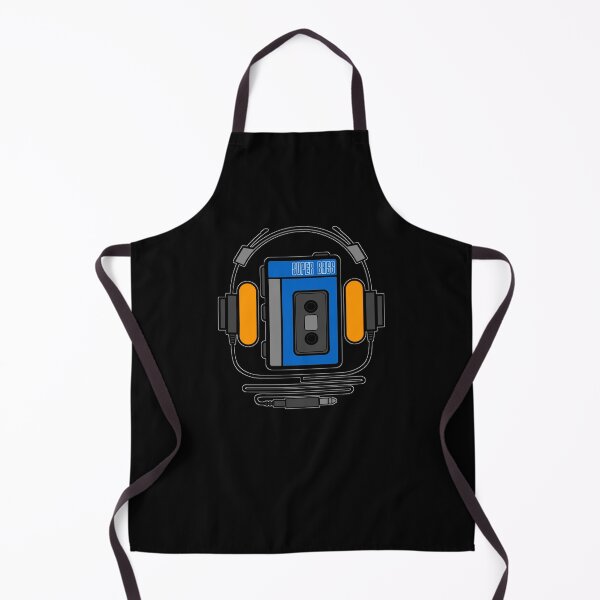 Item preview, Retro 80s 90s walkman cassette tape player with headphones designed and sold by smARTwork.