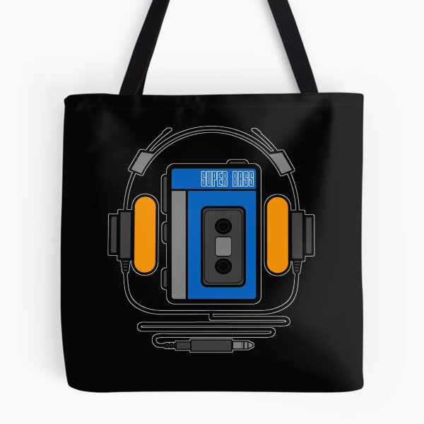 Item preview, Retro 80s 90s walkman cassette tape player with headphones designed and sold by smARTwork.