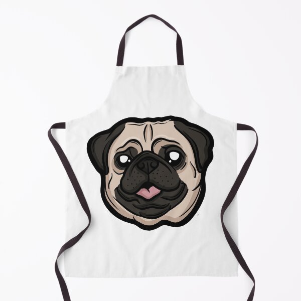 Item preview, Cute Fawn Pug Face designed and sold by Melanie Peterson.