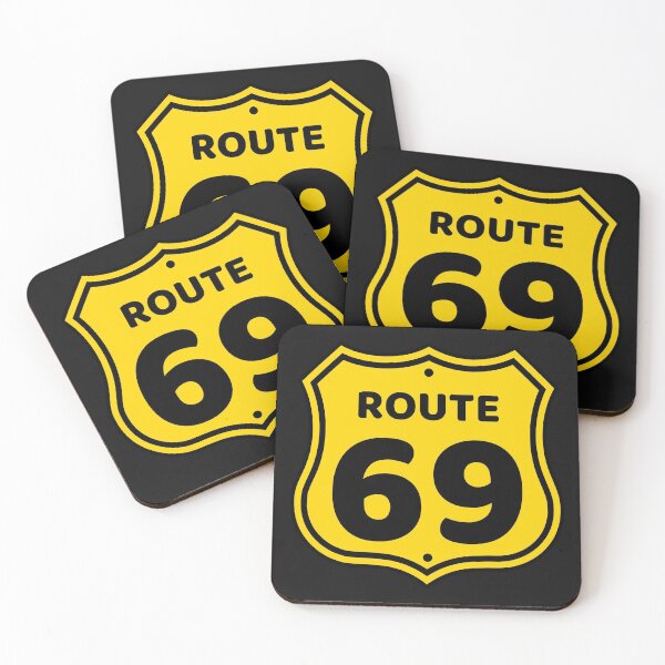 Item preview, ROUTE 69 Yellow Graphic designed and sold by OmohLifestyle.