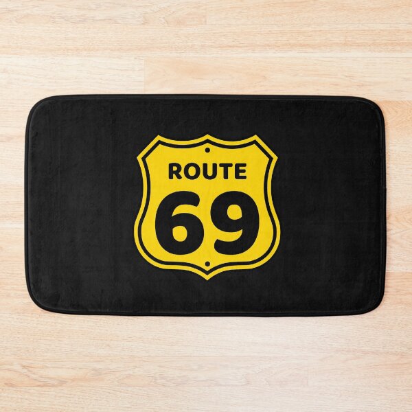 Item preview, ROUTE 69 Yellow Graphic designed and sold by OmohLifestyle.