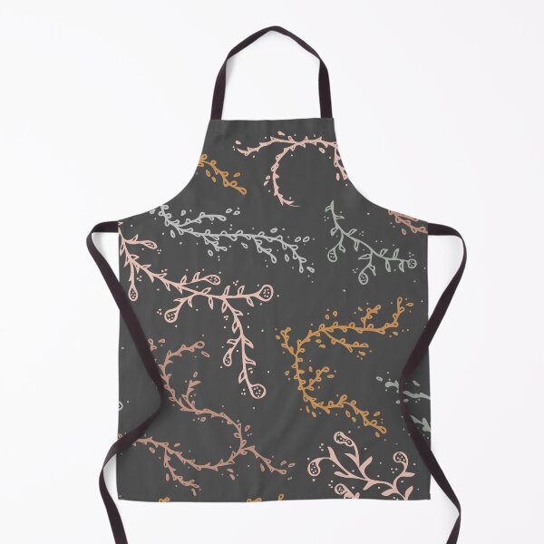 Item preview, Flowers and Vines in Dark Grey designed and sold by Camilla Creations.