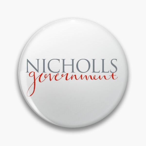 Item preview, Nicholls Government  designed and sold by Here For The Magic.