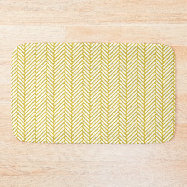 Item preview, Herringbone Yellow designed and sold by ProjectM.