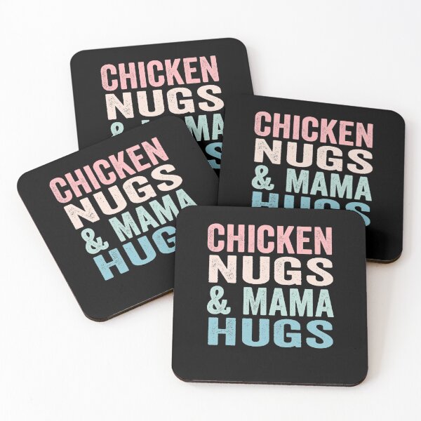 Item preview, Chicken Nugs and Mama Hugs for Nugget Lover Funny Vintage designed and sold by AnimaLovers.