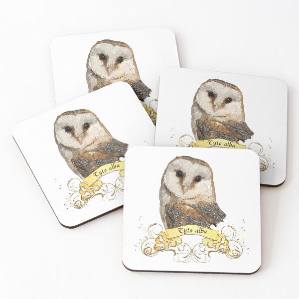 Item preview, Barn owl designed and sold by obscurite.