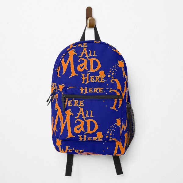 Item preview, We are all mad here Title of typography creativity calligrapy lettering text quotes designed and sold by Khanchoice.