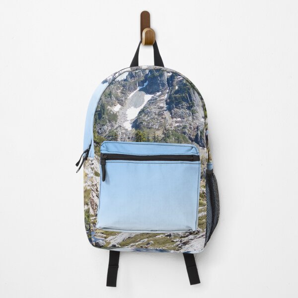 Item preview, White mountain hiking couple in nature designed and sold by gbgvphotography.