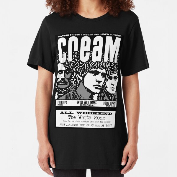 Cream Slim Fit T-Shirt