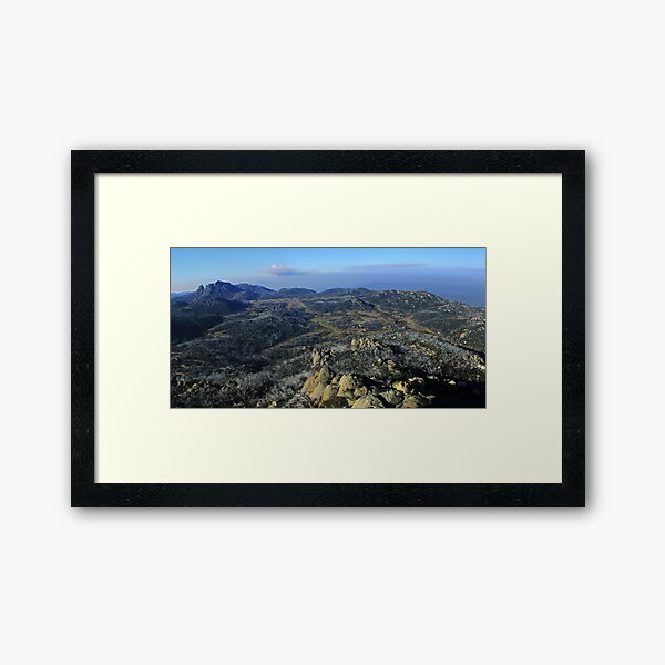 Mt Buffalo Plateau Framed Art Print