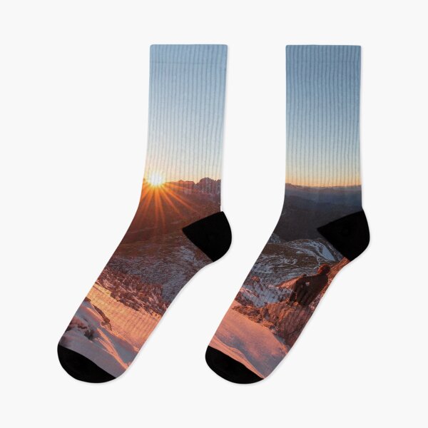 Item preview, Sunrise on top of white mountain designed and sold by gbgvphotography.