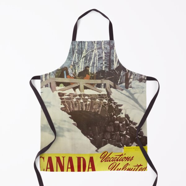Artikelvorschau, Canada vintage travel poster entworfen und verkauft von stickart-marek.