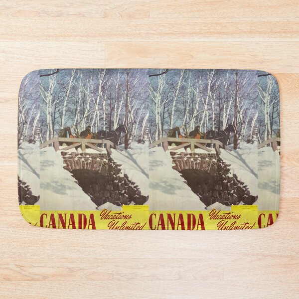 Artikelvorschau, Canada vintage travel poster entworfen und verkauft von stickart-marek.