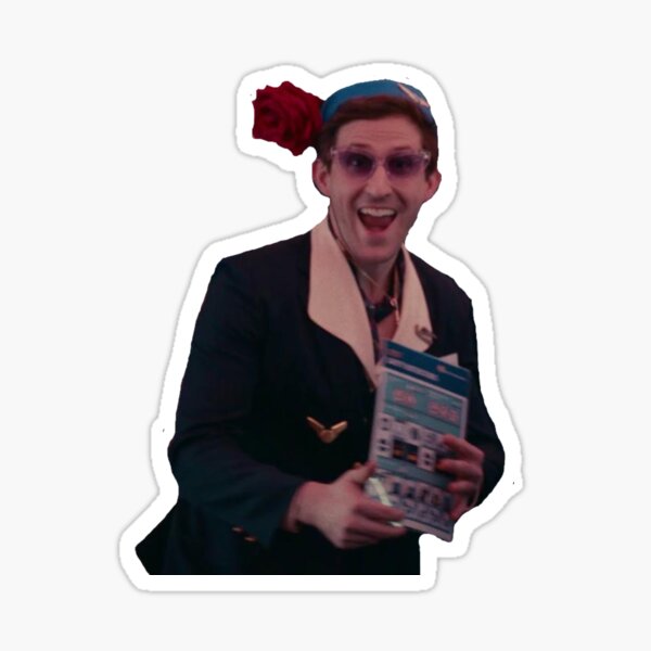 Jon Mess Happy Meme Sticker