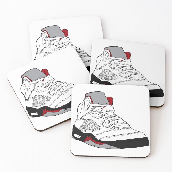 Item preview, J5 - Fire Red designed and sold by Tee4Daily.